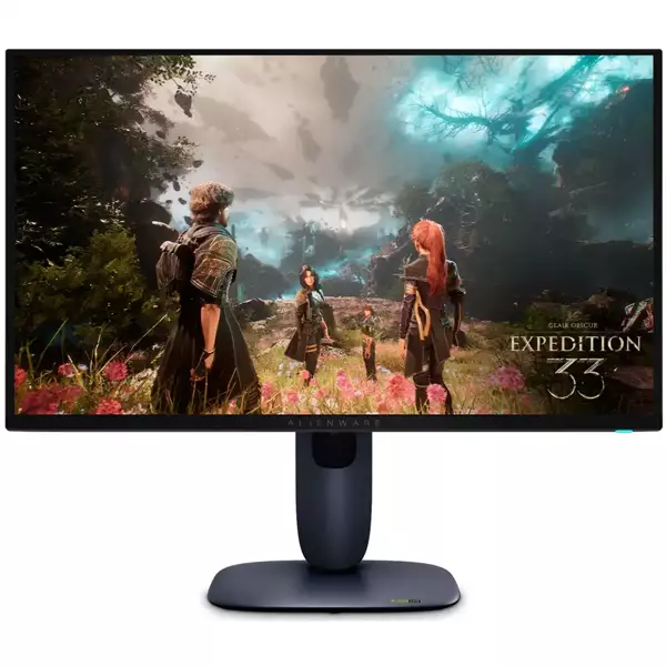 Dell Alienware AW2725Q 27 3840x2160 UHD 240Hz 0.03 ms HDMI DP Type-C True Black 400 FreeSync QD-OLE - Image 1