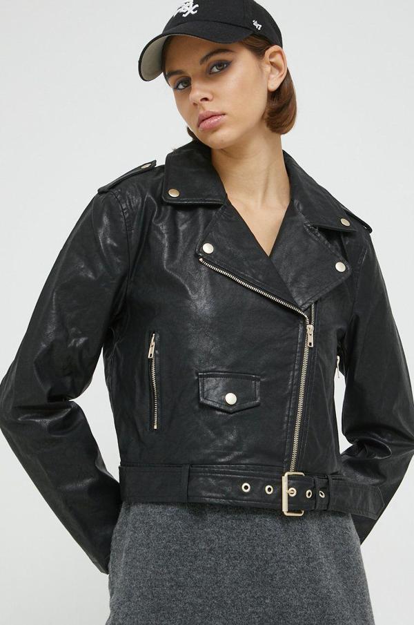 Only Kadın Deri Ceket Onlcmila Faux Leath Biker Jacket - 15265315 - Image 1