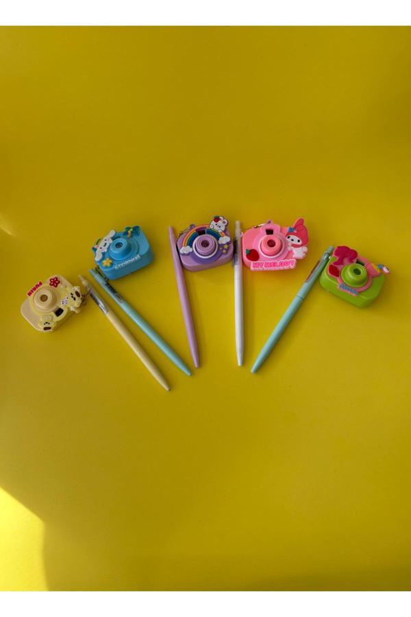 Tiny Wood Fotoğraf Makineli 0.7 Uçlu Versatil Kalem | Yansıtma Özellikli 1 Adet - Image 1