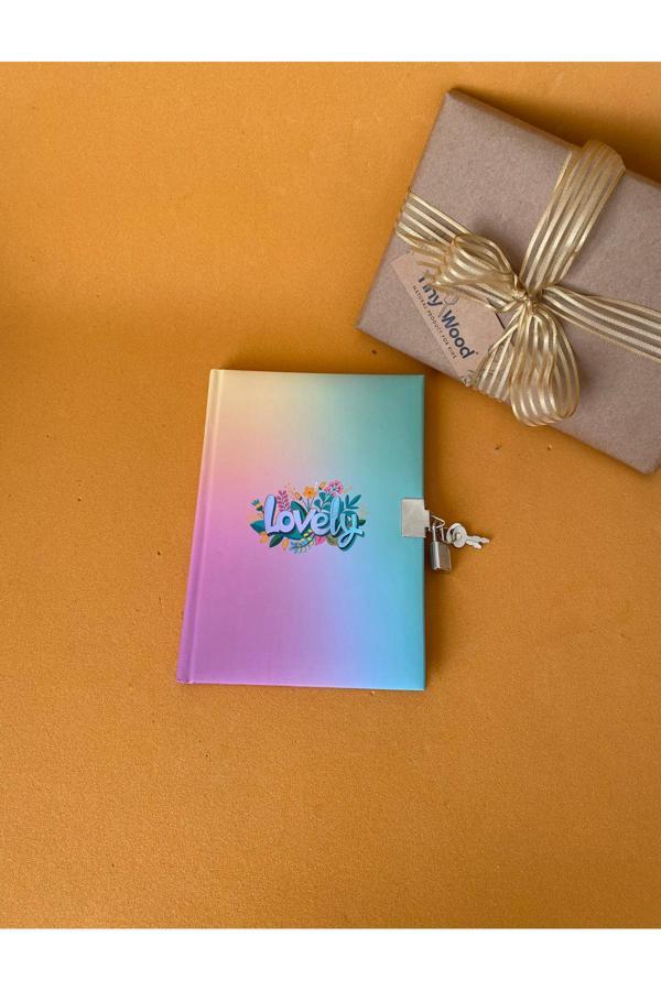 Keskin Color Kilitli Hatıra Ve Günlük Defteri – 14X20 Cm, 80 Yaprak (Çeşitli Kapak Desenleri) - Image 1