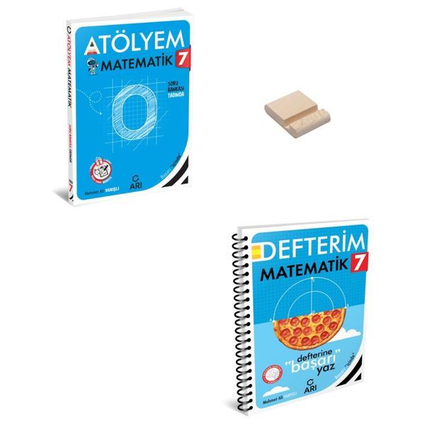 7. Sınıf Matematik Atölyem ve Defterim + Telefon Standı - Arı Yayıncılık - Image 1