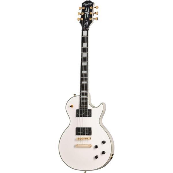Epiphone Matt Heafy Les Paul Custom Origins Elektro Gitar (Bone White) - Image 1