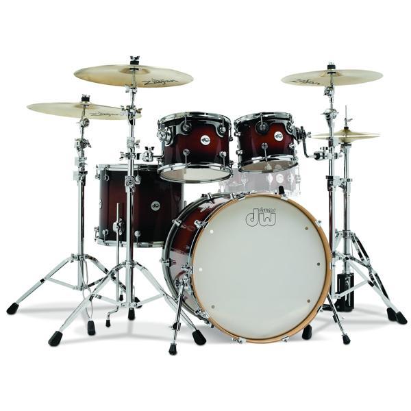 Dw Drums 22" Design Series 4-parça Akustik Davul (Tobacco Burst) - Image 1