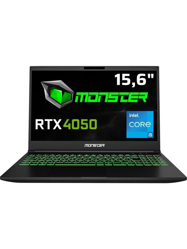 Monster Abra A5 V20.4 Intel Core i5 12450H 16 GB RAM 500 GB SSD 6 GB RTX 4050 FreeDOS 15,6" FHD 144 Hz Oyun Bilgisayarı - Image 1