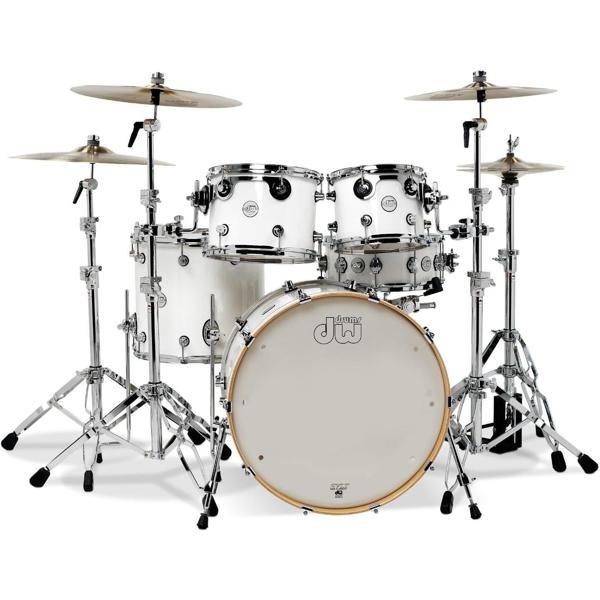 Dw Drums 22" Design Series 4-parça Akustik Davul (Parlak Beyaz) - Image 1