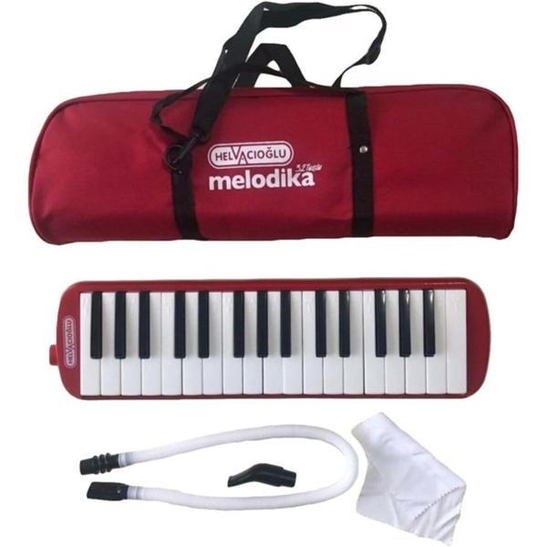 Helvacıoğlu 32 Tuşlu Melodika (Kırmızı) - Image 1