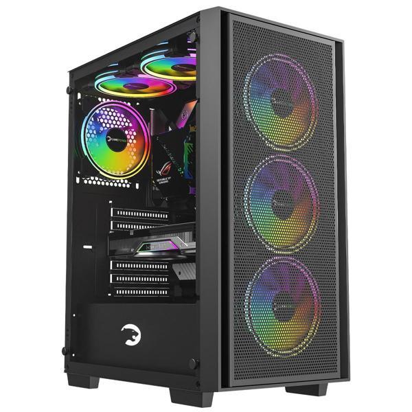 GamePower Flex 4*120mm A-RGB Fan ATX 550W 80+ Bronze Gaming Kasa - Image 1