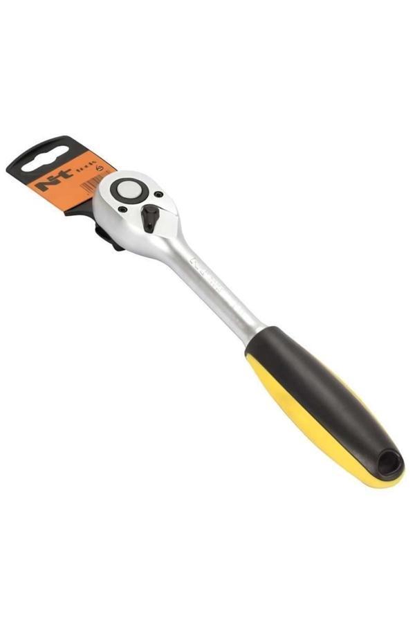 Nt Tools 3/8" Cırcır Kolu 200 mm. 45 Diş NC01C38 - Image 1
