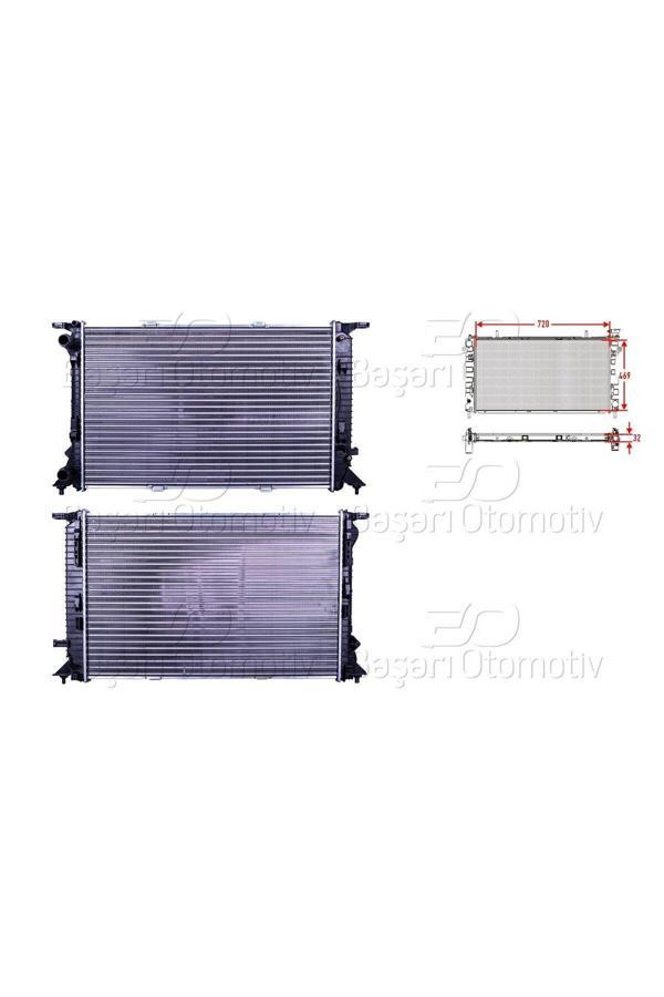 8K0121251L-AUTOLUX AUDI A3 A4 A5 A6 Q3 Q5 2.0TDI 16V 08 SU RADYATORU MEKANIK MT 720X469 MM - Image 1