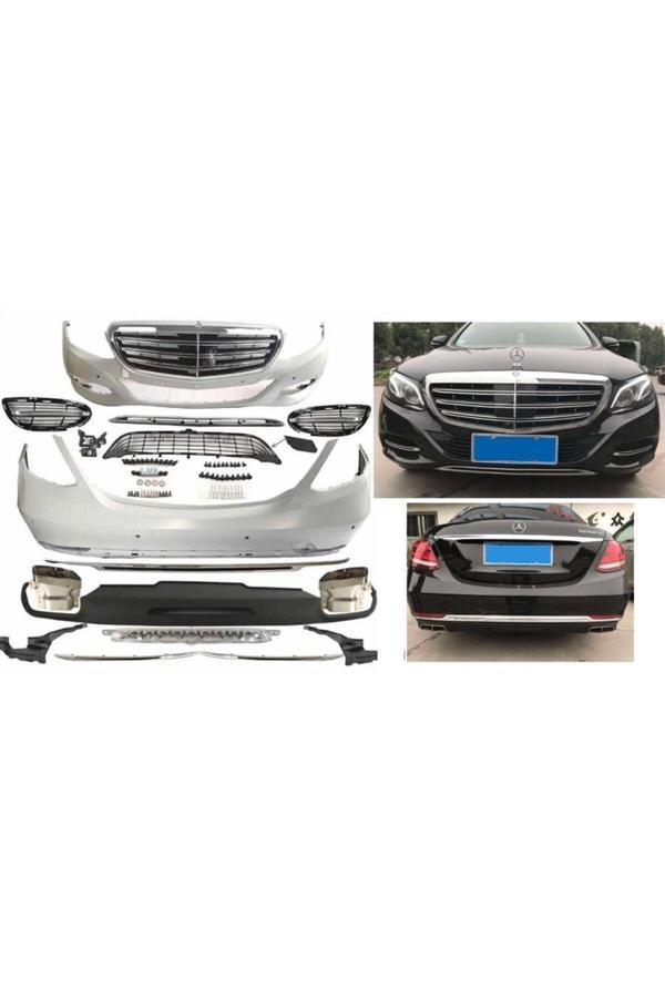 W21317-MAYBACHSET W213 2016- ÖN-ARKA MAYBACH BODYKİT (ESKİ TİP OEM No: - Image 1
