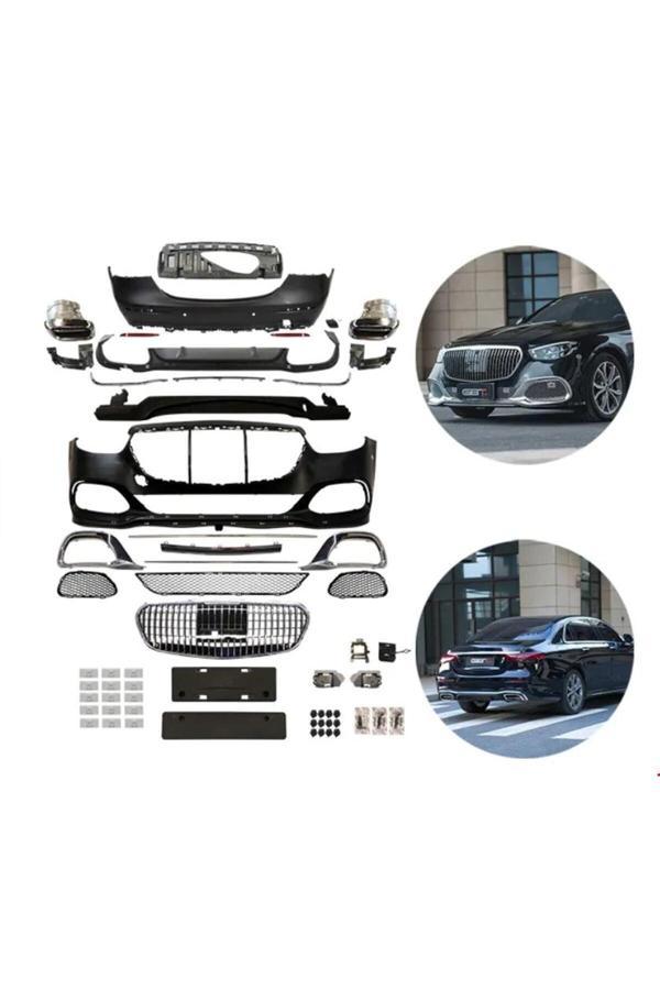 W21320-MAYBSET W213 2020- ÖN-ARKA MAYBACH TAMPON SETİ OEM No: - Image 1