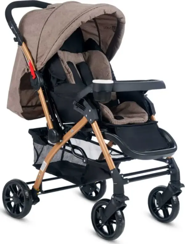Tommybaby Eagle Gold Alüminyum Lüx Çift Yön Bebek Arabası - Image 1