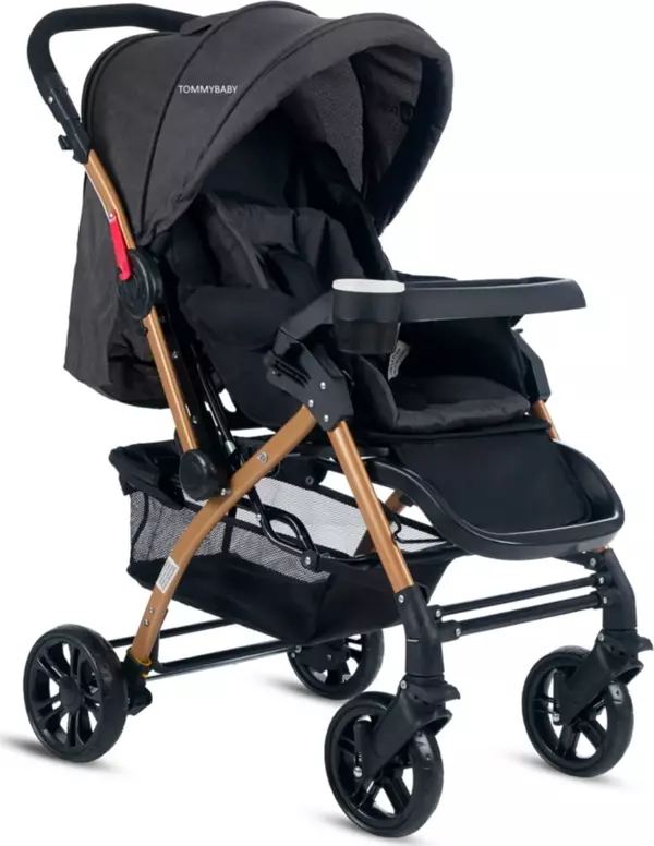 Tommybaby Eagle Gold Alüminyum Lüx Çift Yön Bebek Arabası - Image 1