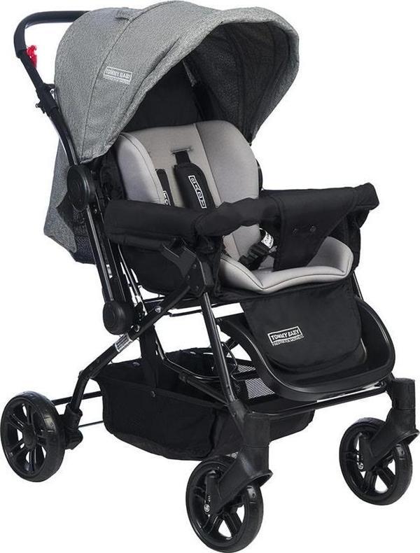 Tommybaby Elegant Çift Yönlü Bebek Arabası Puset - Image 1