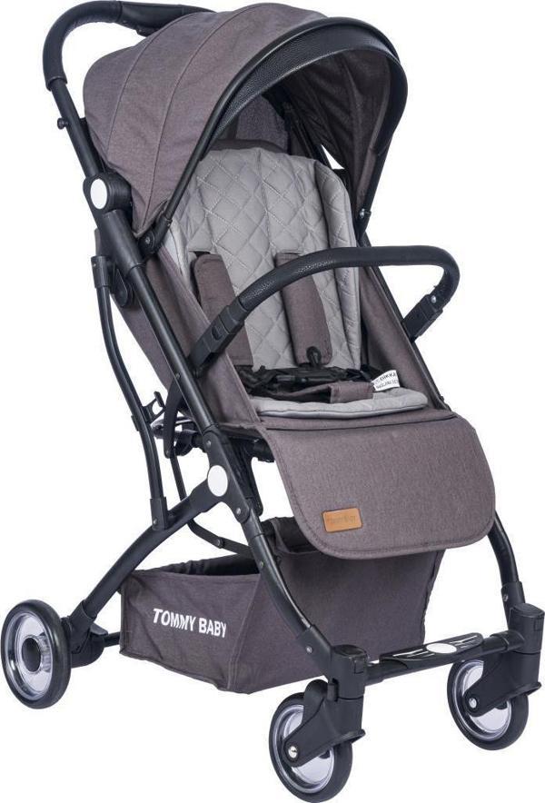 TommyBaby Golf Kabin Bebek Arabası Black Kabin Boy - Image 1