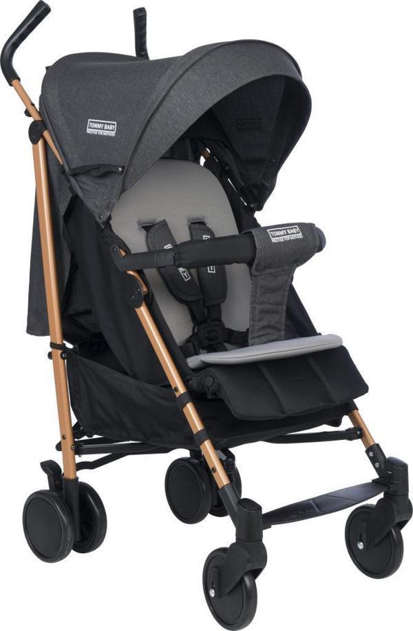 Tommybaby Luppo Gold Tam Yatar Baston Bebek Arabası Puset - Image 1