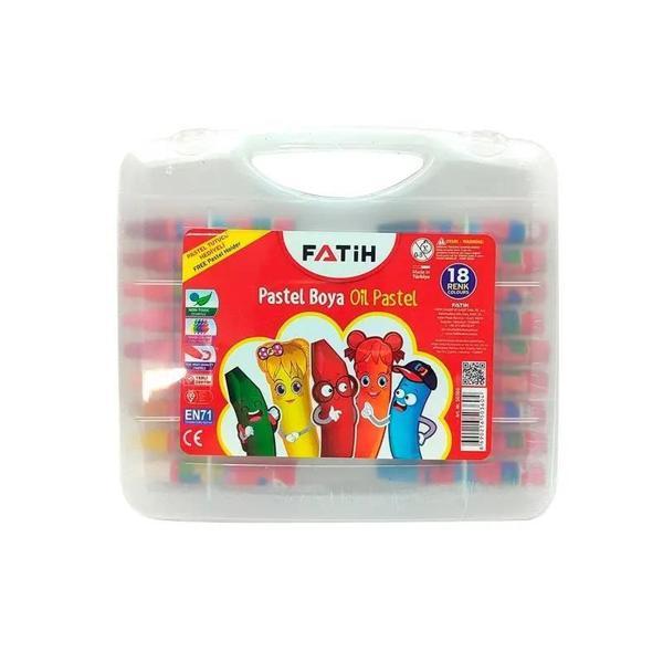 Fatih Pastel Boya 18 Renk King Size Çantalı Fa50360Pb18Rks - Image 1