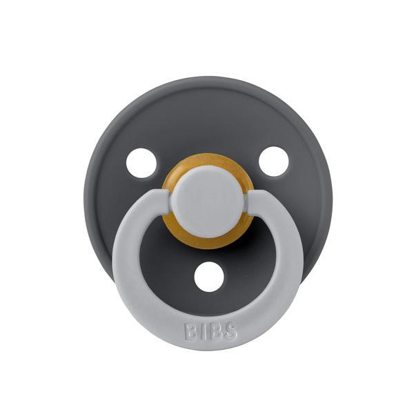 Bibs Studio Colour Fusion Emzik-Iron/Cloud 0-6 Ay - Image 1