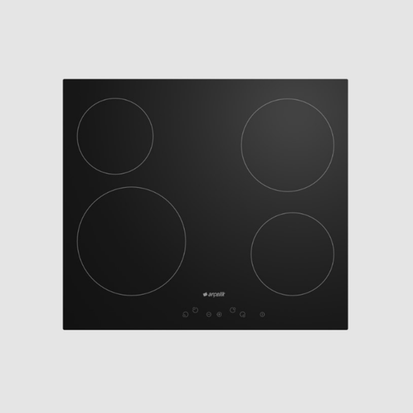 Arçelik OV 643 T 52x59x4mm Elektrikli Vitroseramik Ocak - Image 1
