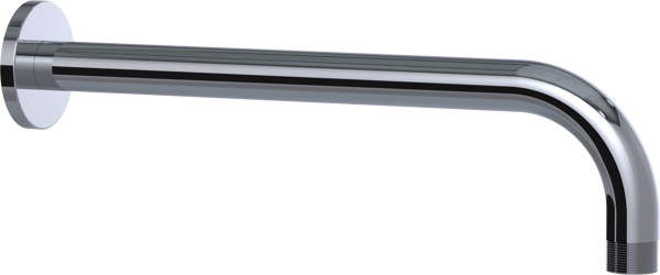Ankastre Duş Borusu Duvardan 30cm SS304 Paslanmaz Çelik Kromajlı Ø20*1,2 mm - Image 1