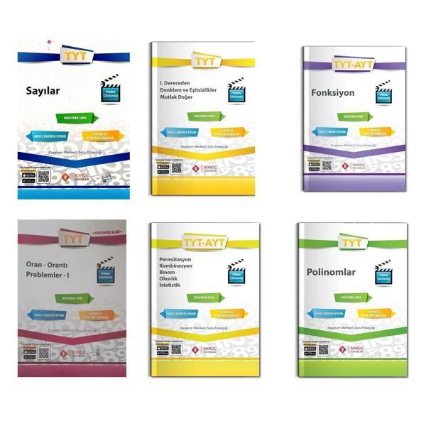 Sonuç Yayınları TYT Konu Konu Fasiküller 6 Kitap Set - Sonuç Yayınları - Image 1