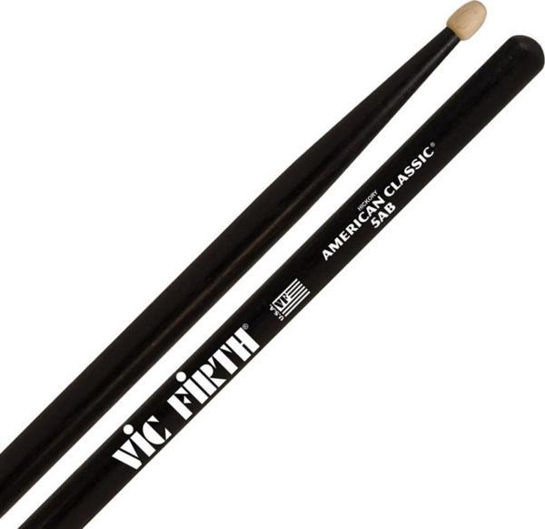 Vic Firth V5AB Siyah Baget (Çift) 5A Wood Black - Image 1