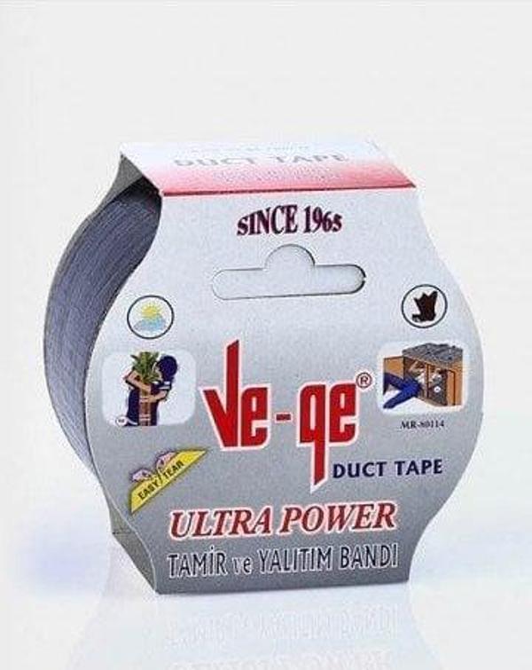 Vege Özel Amaçlı Bant Tamir ve Yalıtım Power Ducttape 50x10 - Image 1