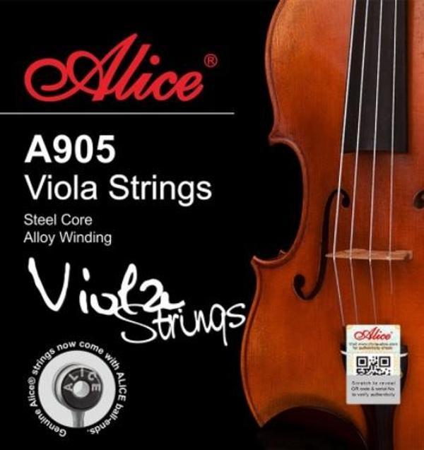 ALİCE A905 CHROME VİOLA TAKIM TEL - Image 1