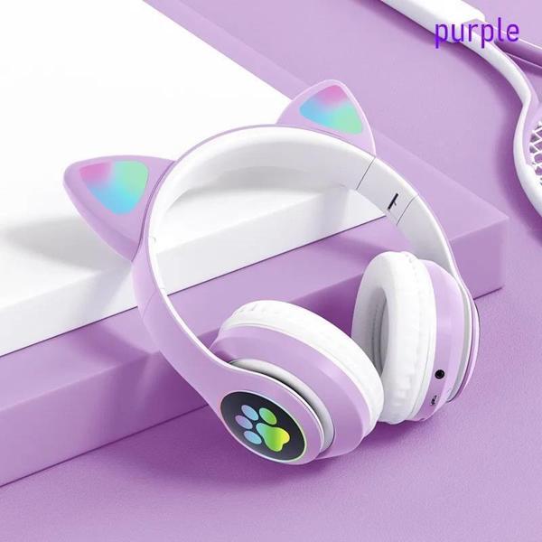 Torima STN-28 Mor Kulak Üstü Kablosuz Bluetooth Kulaklık - Image 1