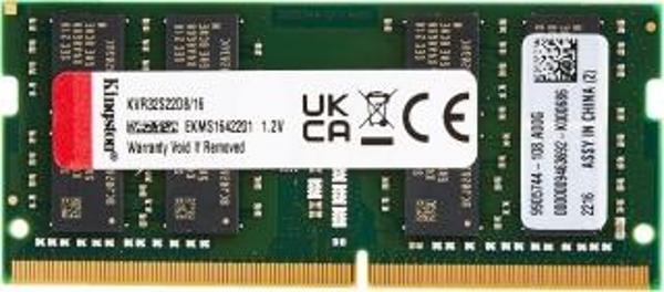 KINGSTON KVR32S22D8/16 16GB (Tek Parça) DDR4 3200Mhz Notebook Bellek Bulk - Image 1