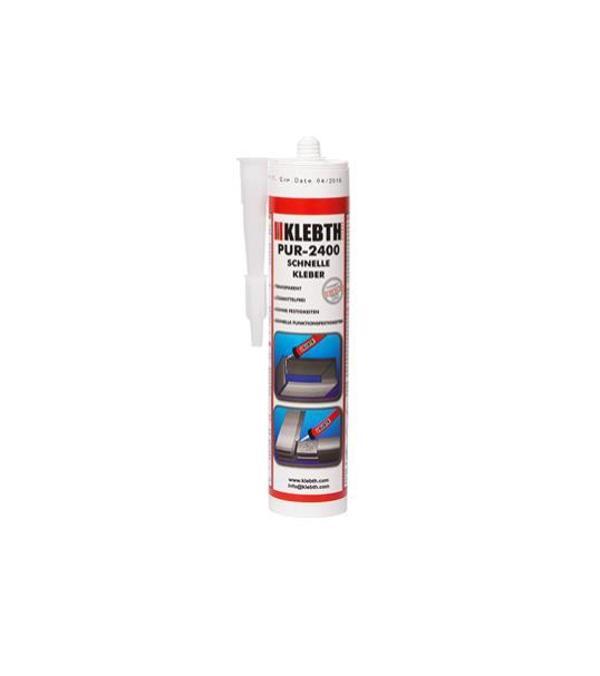 Klebth PUR-2400 Şeffaf Güçlü Yapıştırıcı 300ml  - Image 1