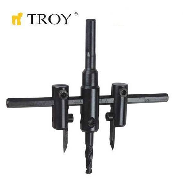 Troy Alçıpan Delme Seti  30-120mm - Image 1