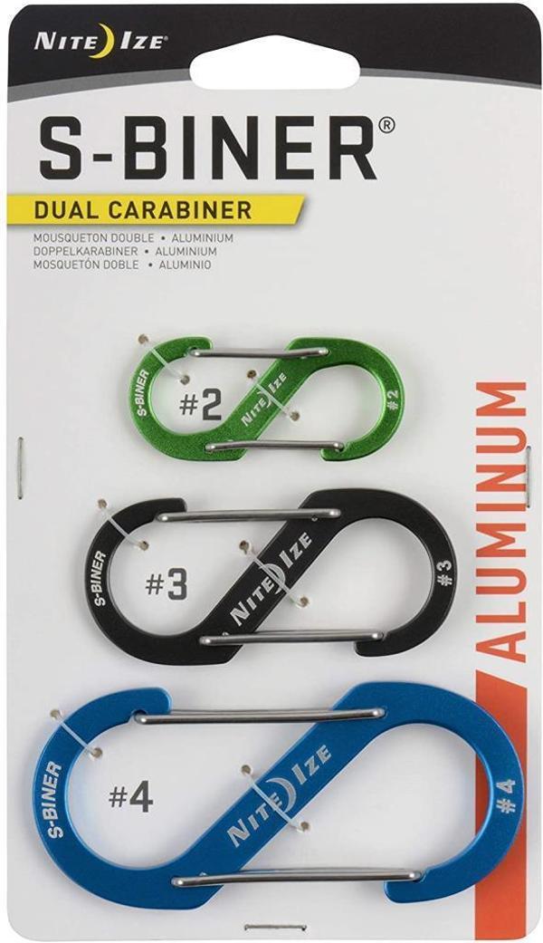 Nite Ize S-Biner Karabina 3lü Paket - Image 1