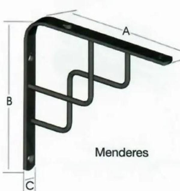 Er-mo Menderes Raf Altı  Gümüş-30x30cm - Image 1