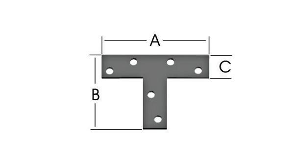 Er-mo Sac T Gönye  15x55x70mm - Image 1