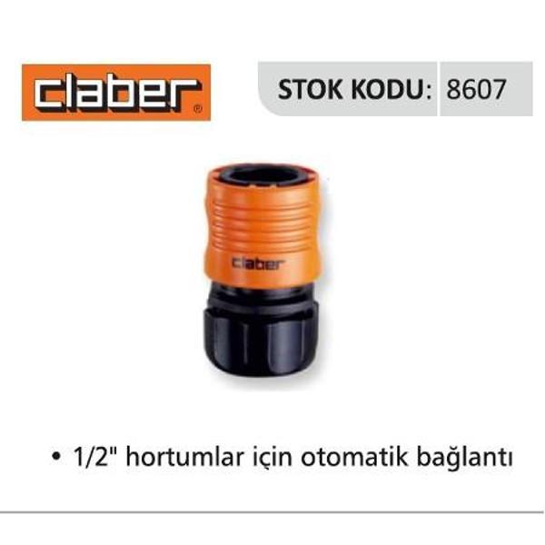 Claber 8607 1/2 Hortum Adaptörü - Image 1