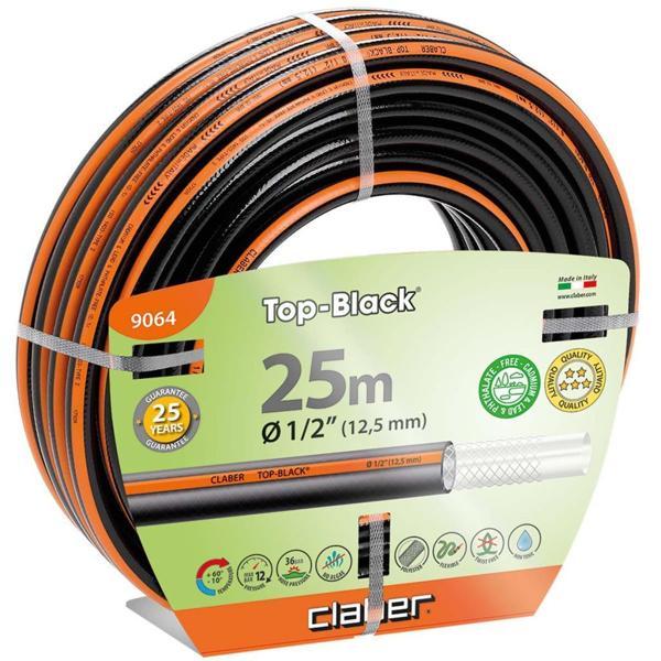 Claber 9064 Top Black Hortum 1/2" 25mt  - Image 1