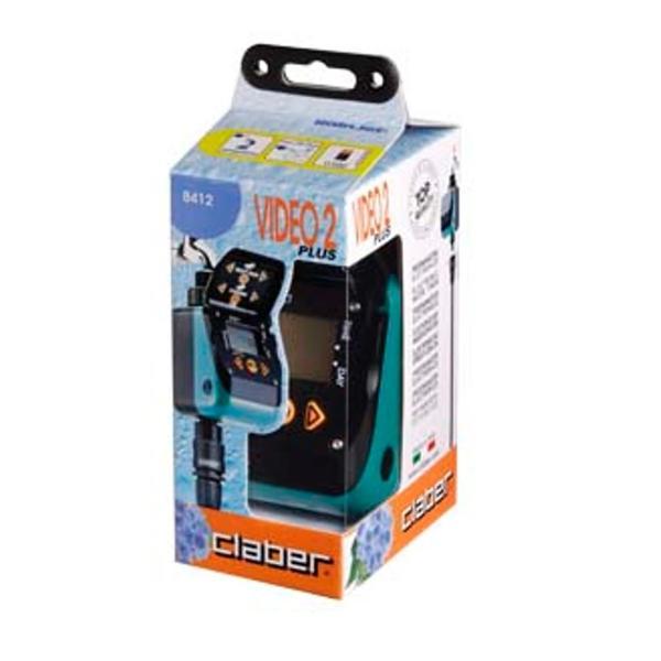 Claber 8412 Aquauno Video-2 Plus Timer - Sulama Zamanlayıcısı - Image 1