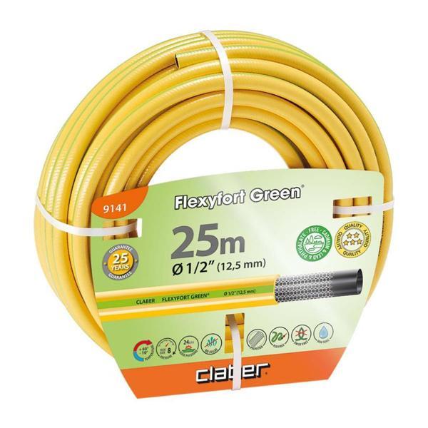Claber 9141 Flexfort Green Hortum 1/2" 25mt - Image 1