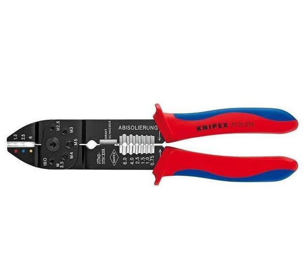 Knipex 97 21 215 Çok Fonksiyonlu Pabuç Sıkma Pensi 215mm - Image 1