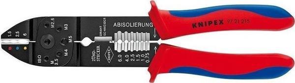 Knipex 97 21 215 Çok Fonksiyonlu Pabuç Sıkma Pensi 215mm - Image 1