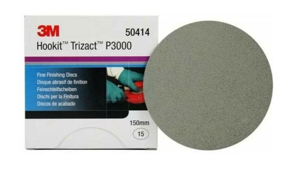 3M 50414 Trizact Hookit Süngerli İnce Finisaj Diski 150mm P3000 - Image 1