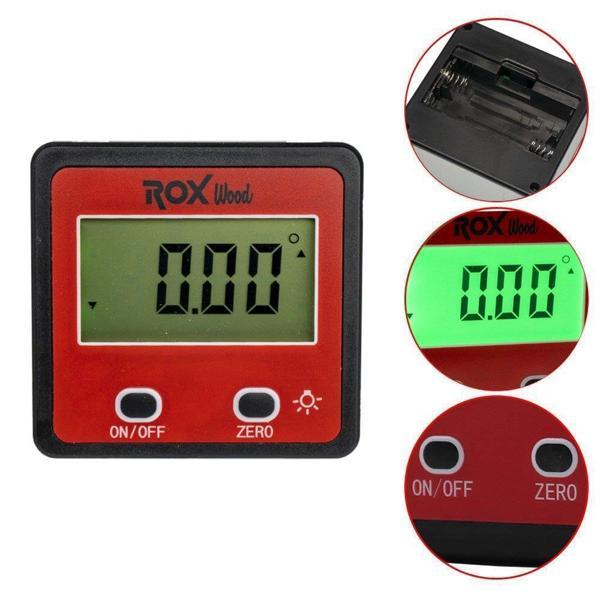 Rox Wood Dijital Açı Ölçer - Image 1