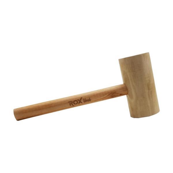 Rox Wood 22,5CM Yatay Silindir Ahşap Tokmak - Image 1
