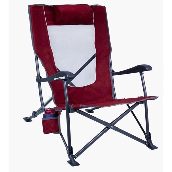 Gci Outdoor Low-Ride Recliner 3 Kademeli Katlanır Kamp Sandalyesi - Image 1