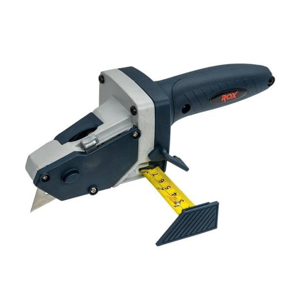 Rox Wood 0124 Portatif Alçı Plaka Ölçme Kesme ve İşaretleme Aleti - Image 1