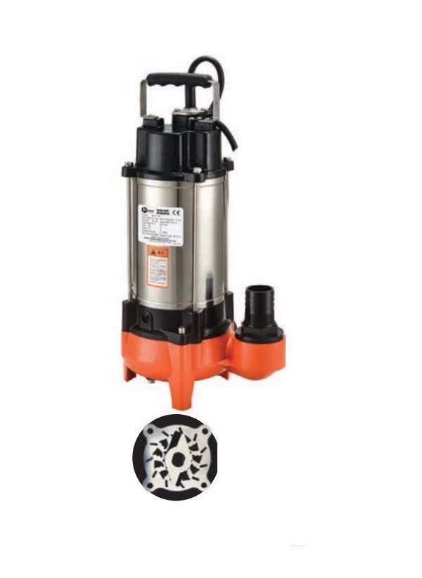 Water Sound 50U2.75S Özel Süper Öğütücülü Tip Drenaj Pompası 1hp - Image 1