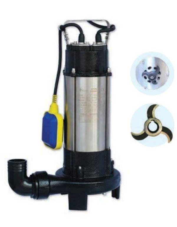 Water Sound V1300DF Bıçaklı Tip Kirli Su Drenaj Pompası 1.8hp   - Image 1