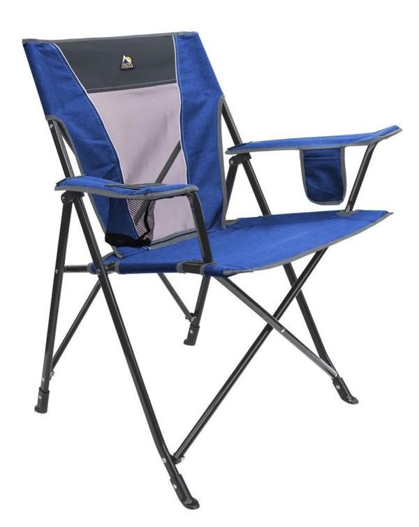 Gci Outdoor Comfort Pro Chair Katlanır Kamp Sandalyesi Mavi Melanj - Image 1