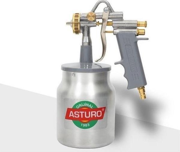 Asturo G70 Alttan Depolu Boya Tabancası  2.2Meme - Image 1